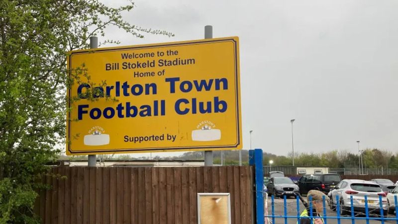 Carlton Town announce death of club president